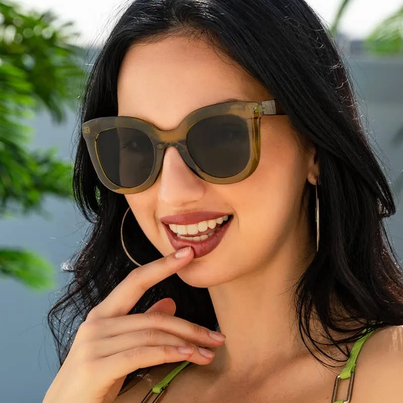 Round Cat Eye Sunglasses
