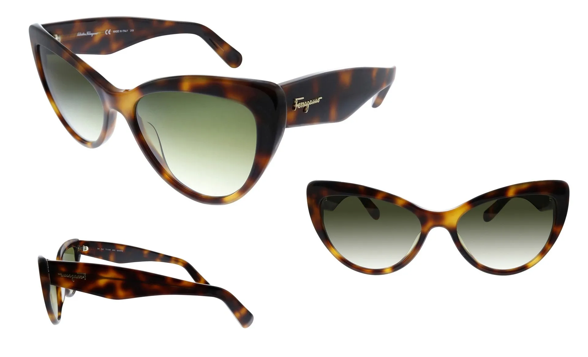 Salvatore Ferragamo Women Tortoise Sunglasses SF_930S_238_56mm