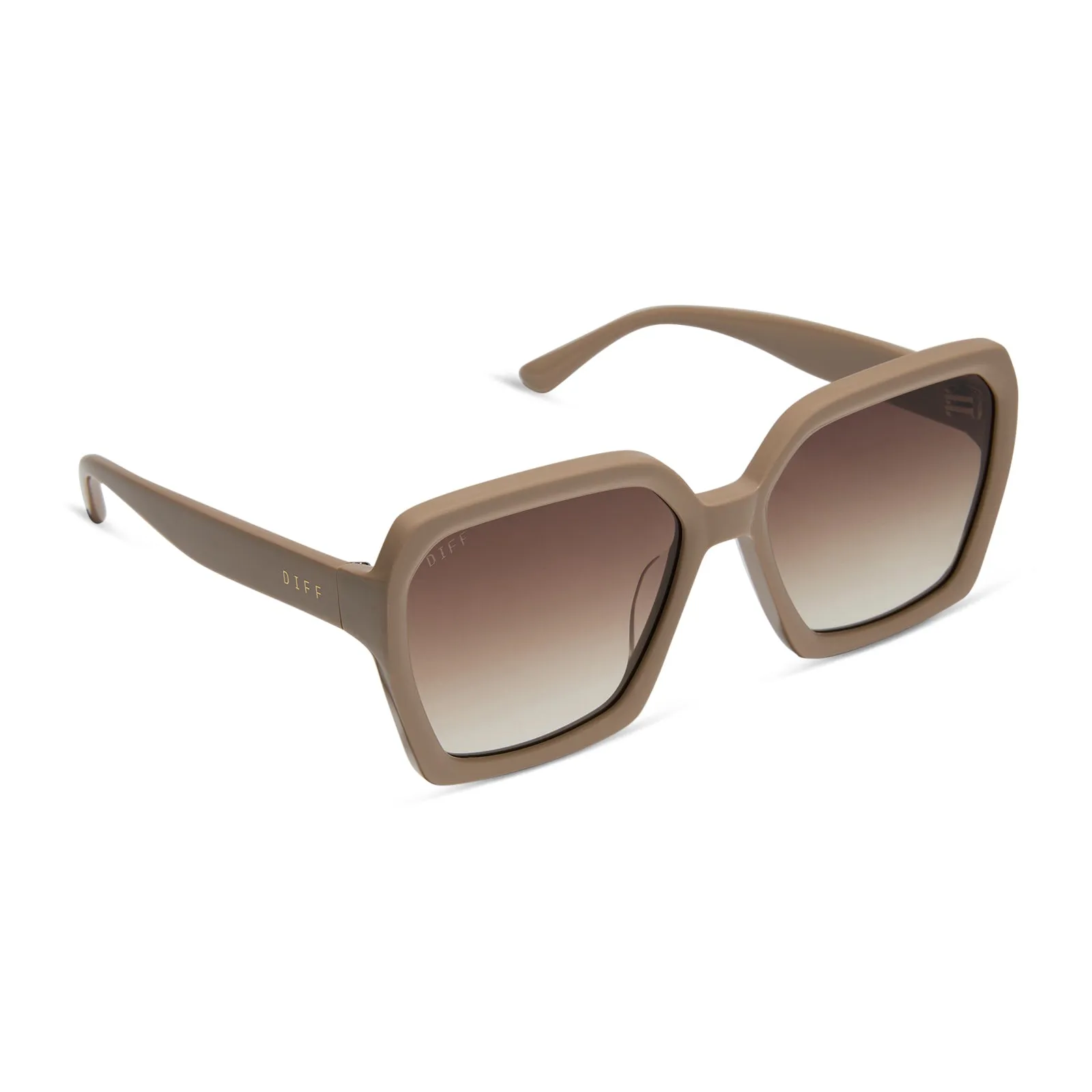 SLOANE - ALMOND   BROWN GRADIENT SUNGLASSES